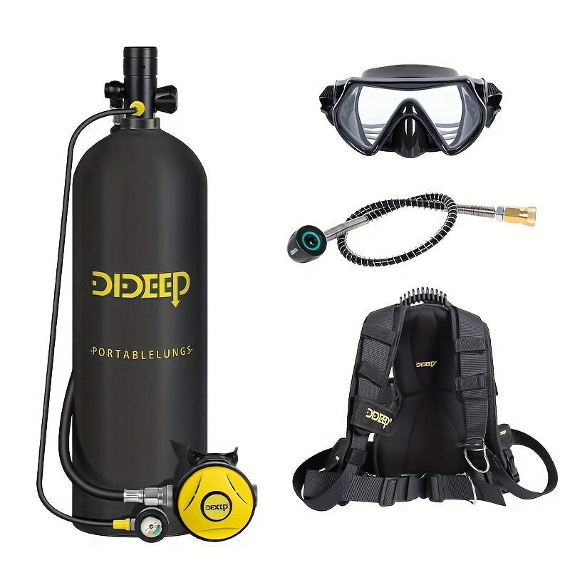 Aquatic Diving - DIDEEP Set Bombola Subacquea Mini da