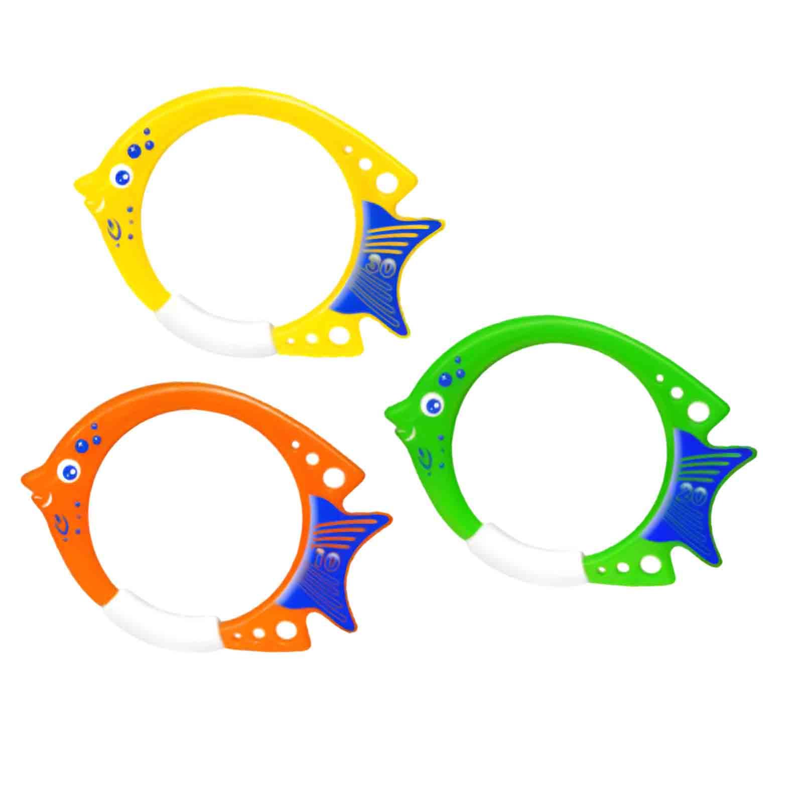 Aquatic Sports Equipment - 3 Anelli a Forma di Pesce