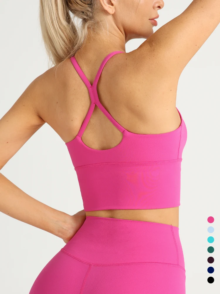 Aquatic Sports Bra - Top Sportivo da Yoga per Donne,