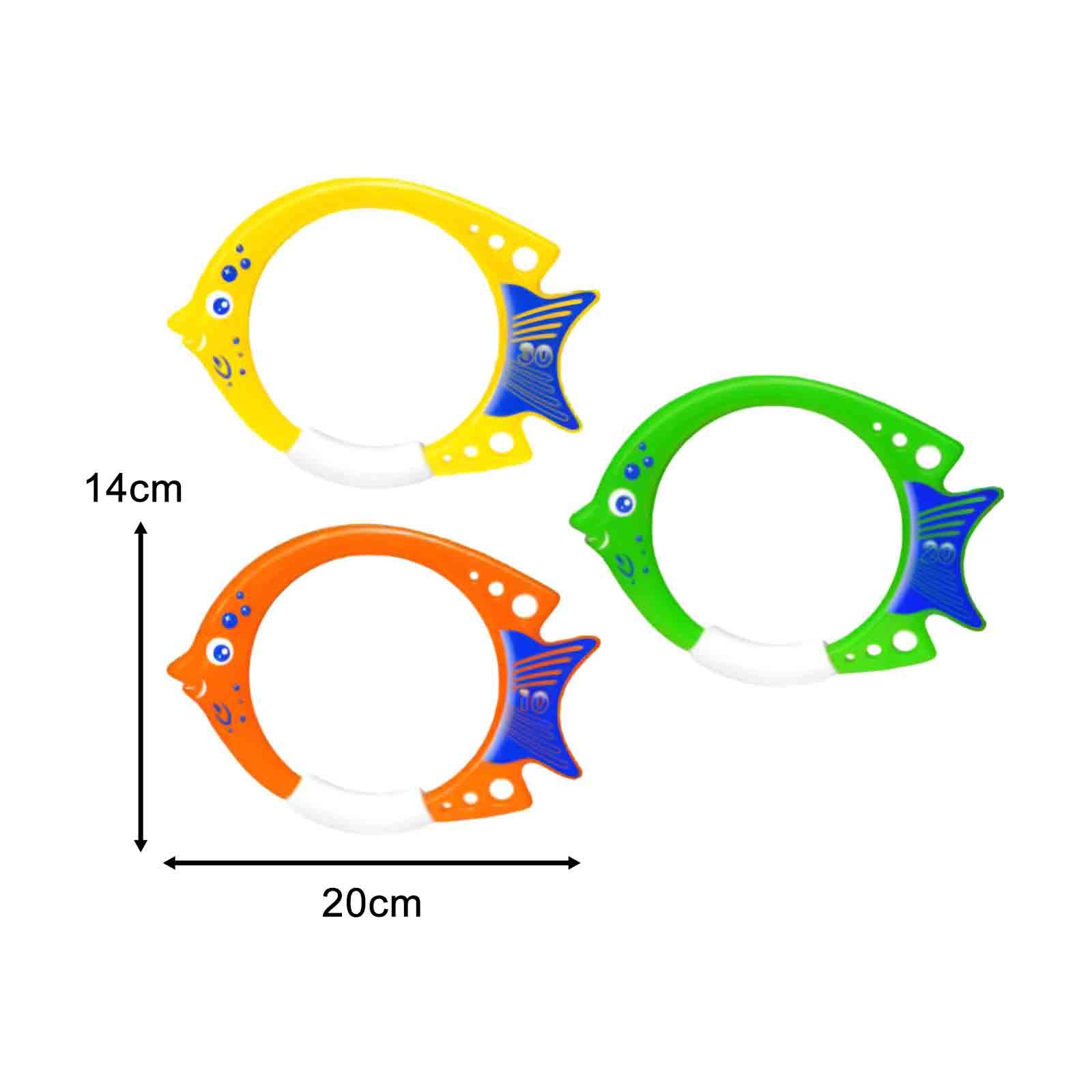 3 Anelli a Forma di Pesce per  - Aquatic Sports Equipment recensione e prezzo
